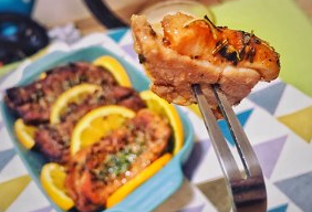 橙香烤鸭胸的做法