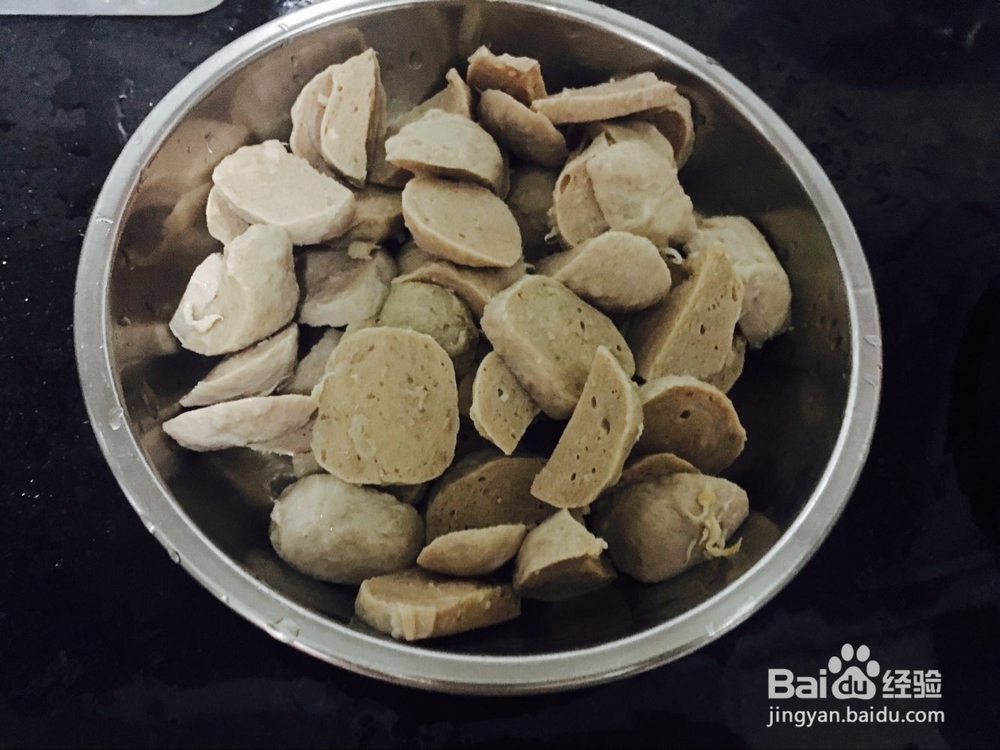 青椒炒牛肉丸片