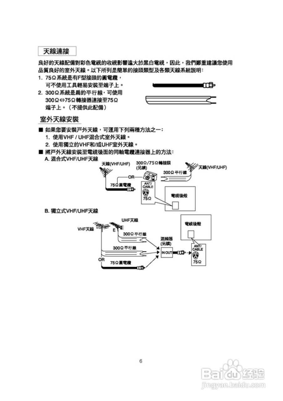 歌林CT-29FK型电视机使用说明书:[1]