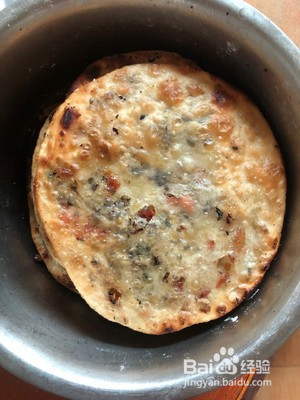 梅干菜扣肉饼的做法