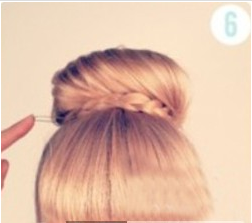 心机花苞头扎法图解