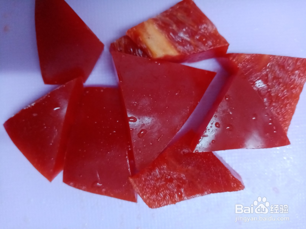 青红甜椒爆炒肥肠