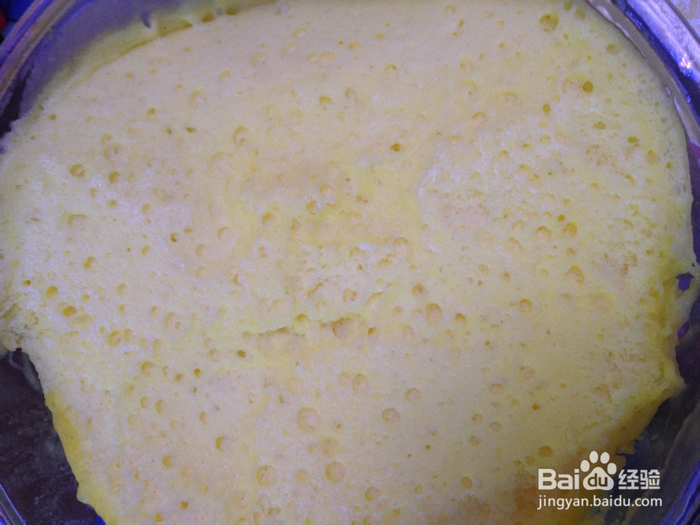 美味自制蛋糕的简单制作过程