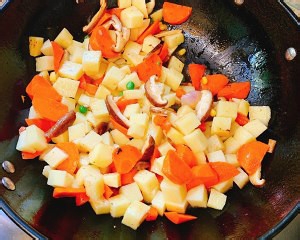 咖喱鸡肉饭的制作教程