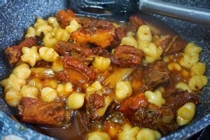 年糕排骨的制作方法