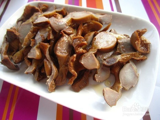 卤水鸡肫怎么做才好吃不腥?