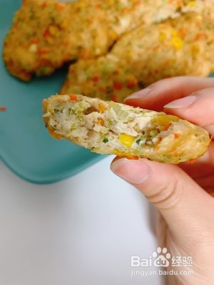 减脂小零食（鸡胸杂菜饼）