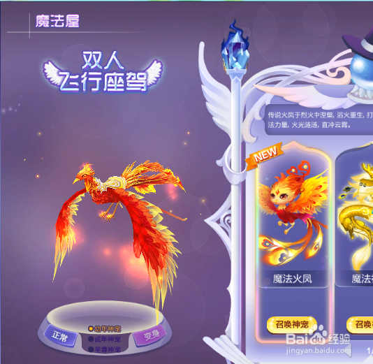 炫舞魔法火凤宠物的超高合成技巧与方法。