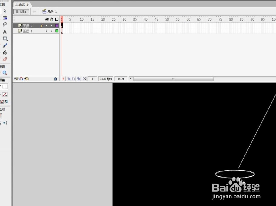 Flash8做一个雨滴下落的效果