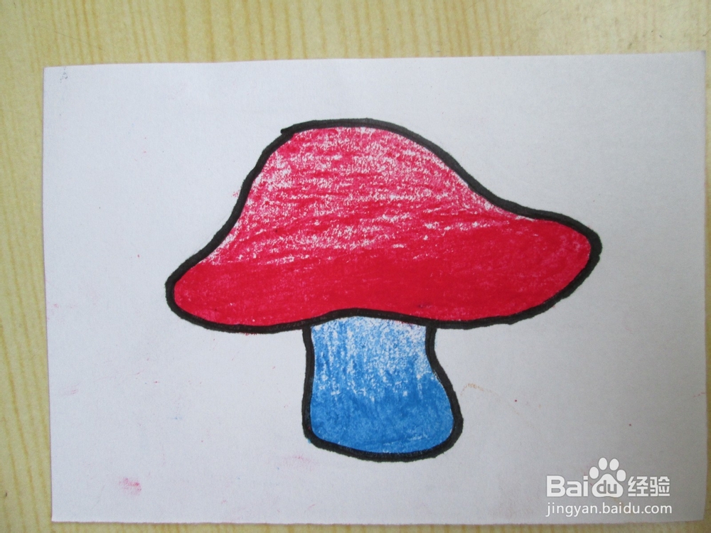 幼儿油画棒涂色训练的几种方法