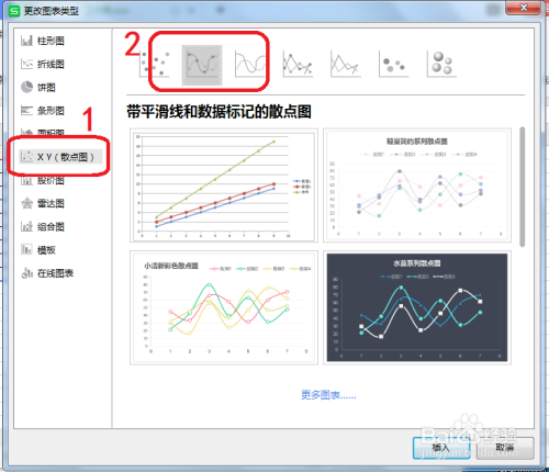 WPS表格怎么更改图表类型