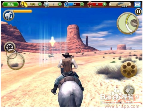 iPhone/iPad版《六发左轮》:给力游戏