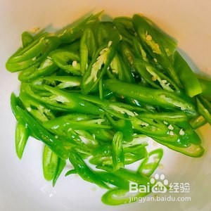 超级下饭的面煎辣椒的做法