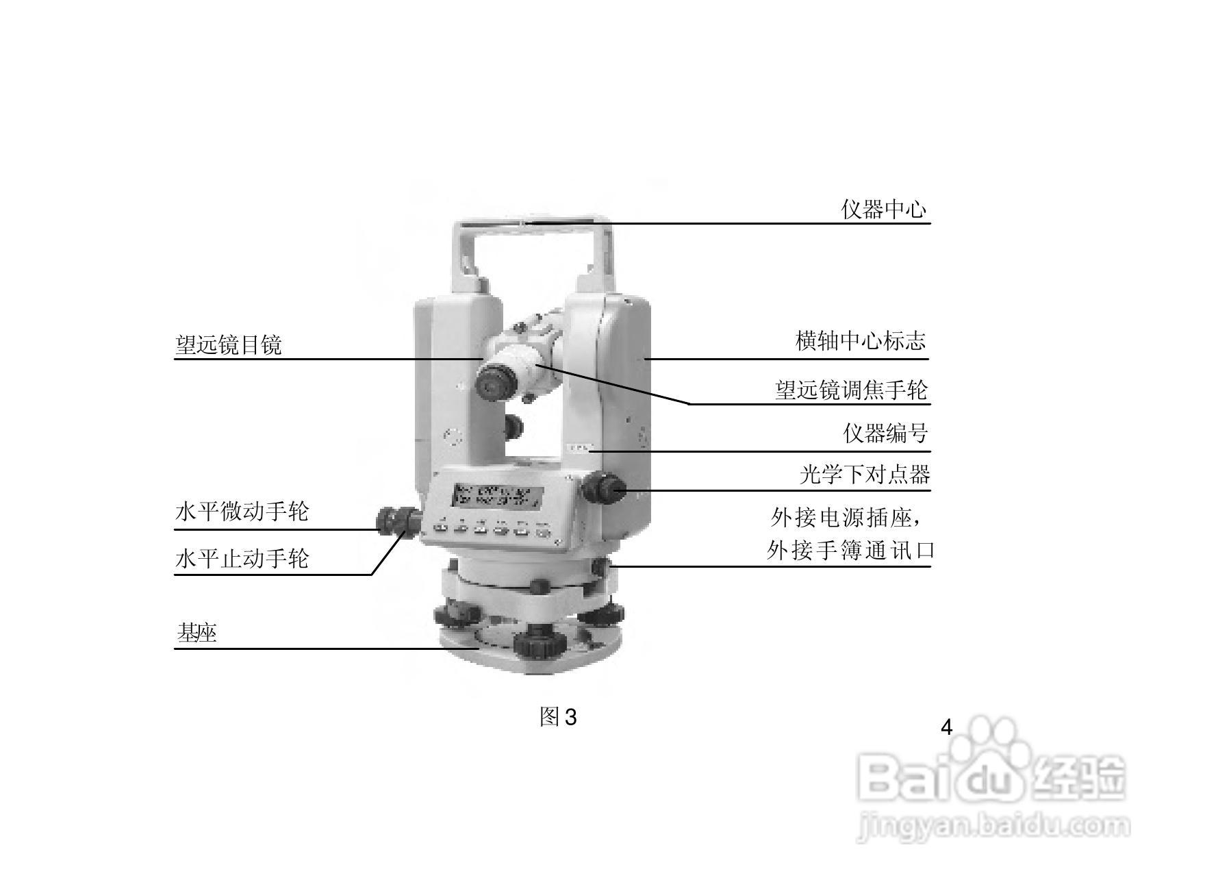 一光电子经纬仪DT105S使用说明书:[2]