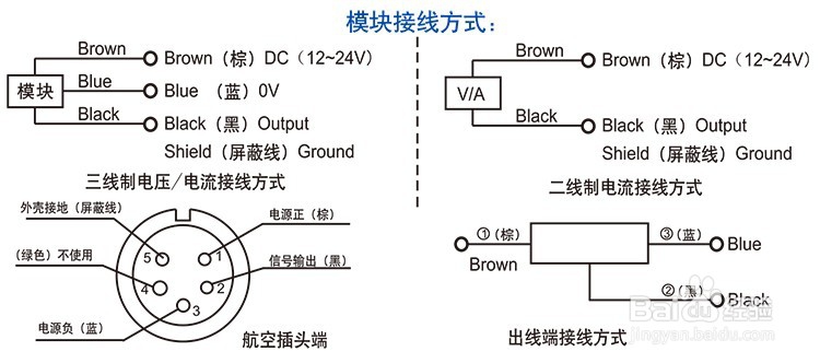 电位计原理位移传感器怎么正确接线