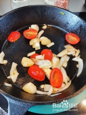 健康养生佳品菠菜扇贝丁奶酪烘蛋的做法