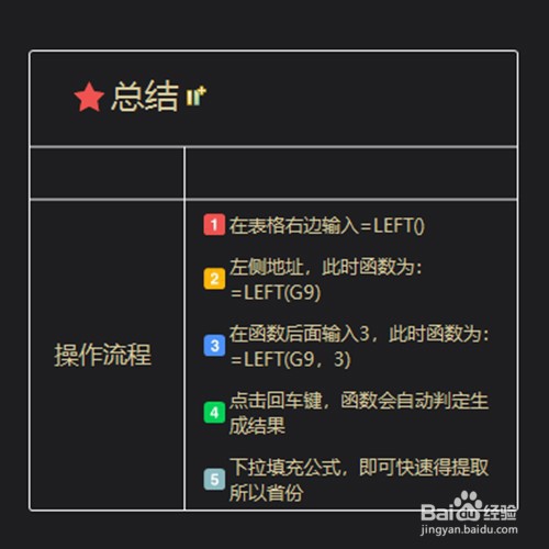 LEFT函数怎么使用