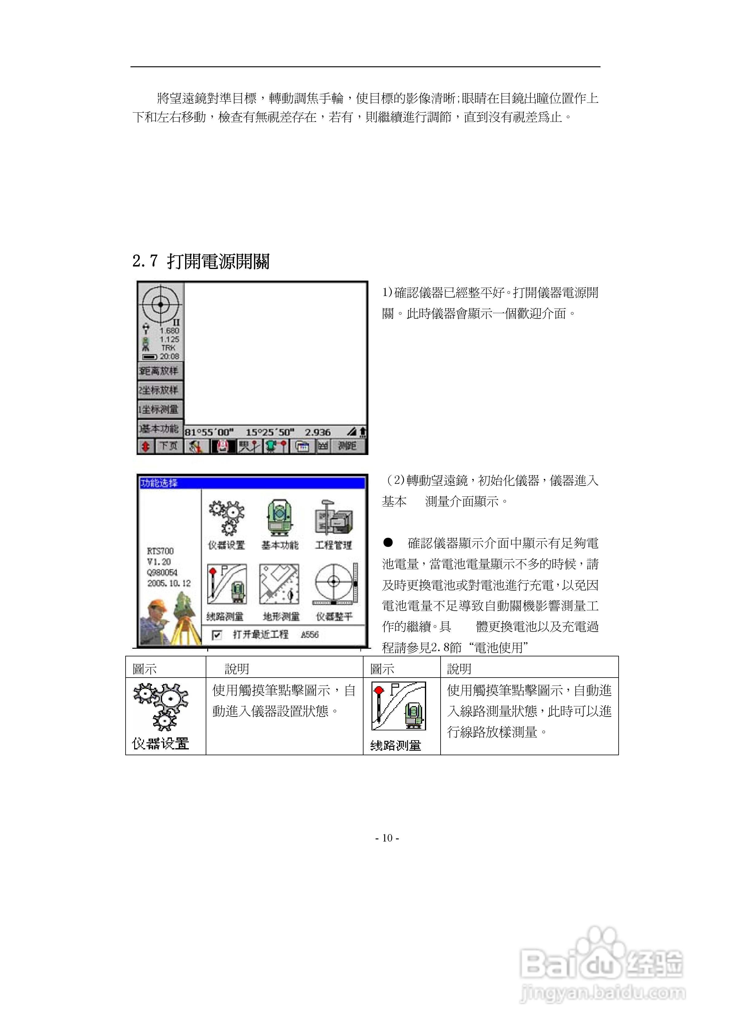 上煇RTS-700全站仪说明书:[2]