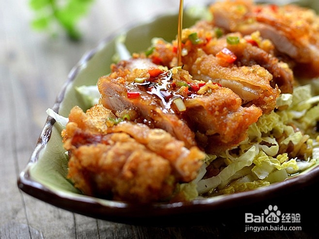 椒麻韩式炸鸡怎么做
