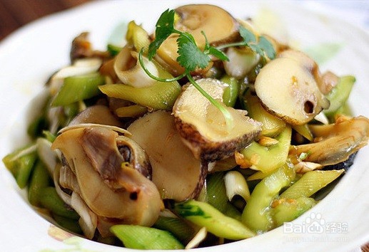 温拌海螺肉的做法