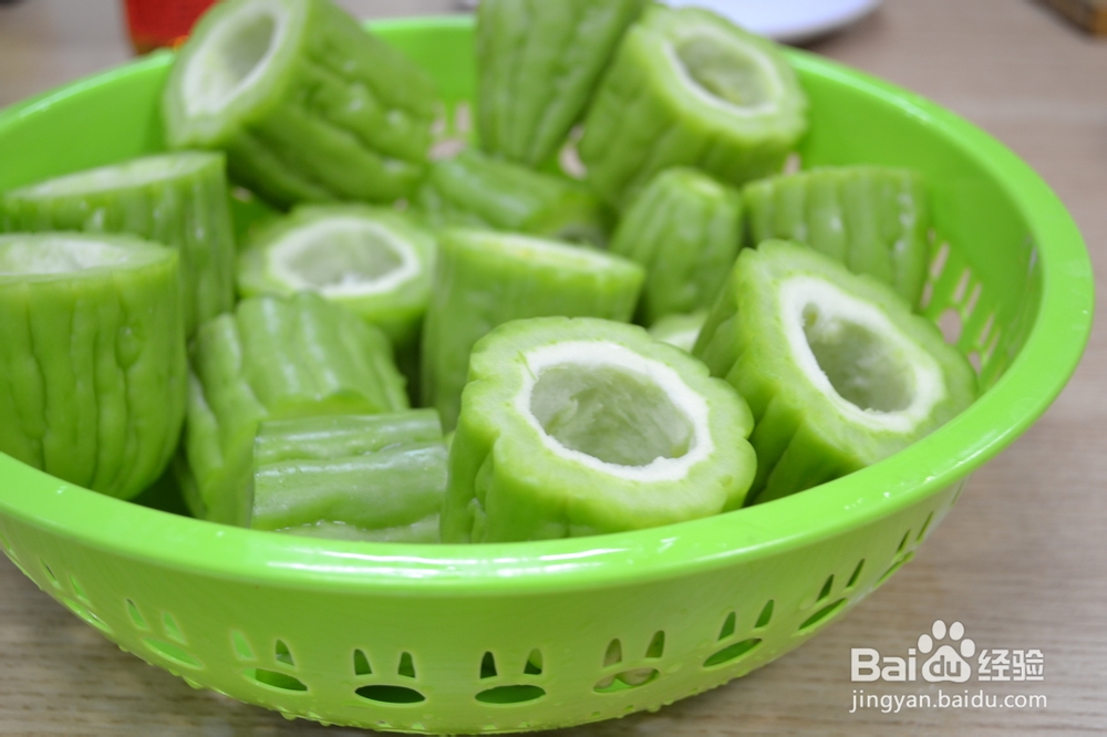 电锅菜——酿苦瓜汤