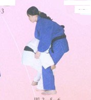 教你柔道技双手刈