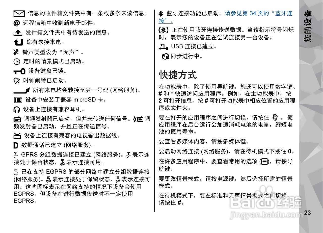 诺基亚N79手机使用说明书:[3]