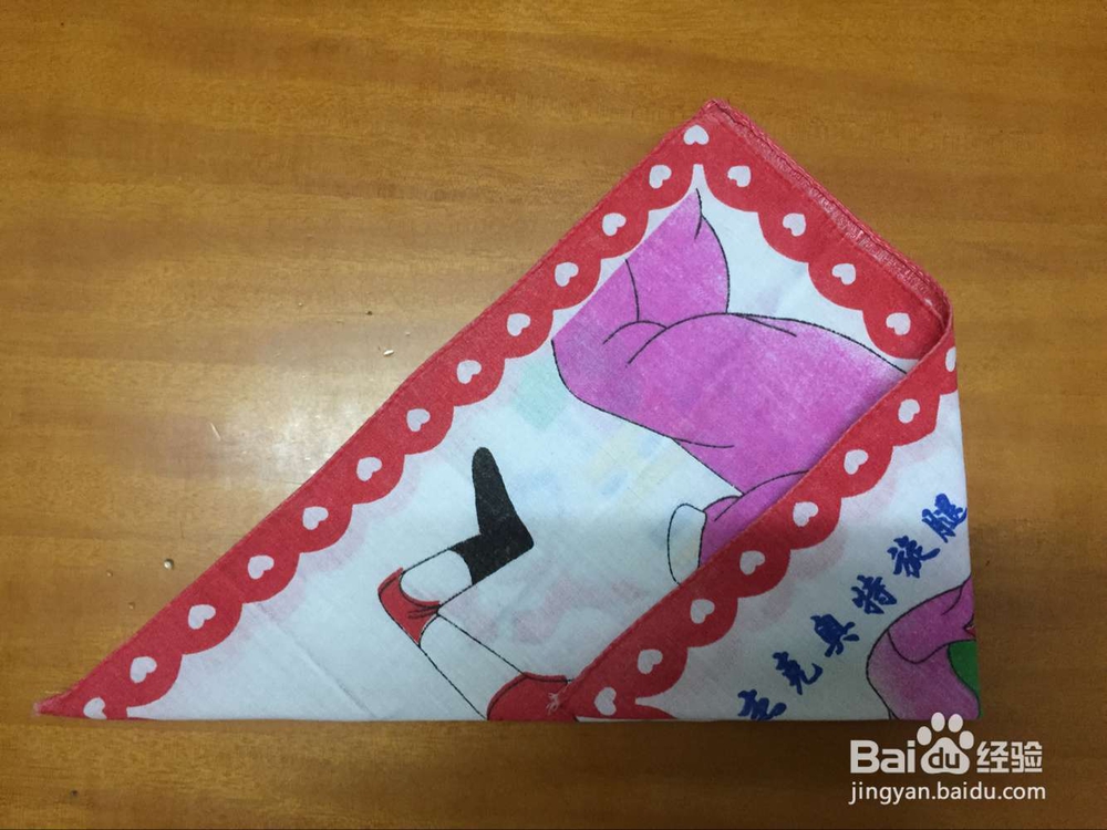 教你如何用手帕制作小老鼠