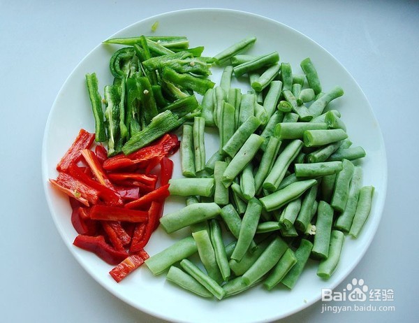豆角炒牛肚的制作方法