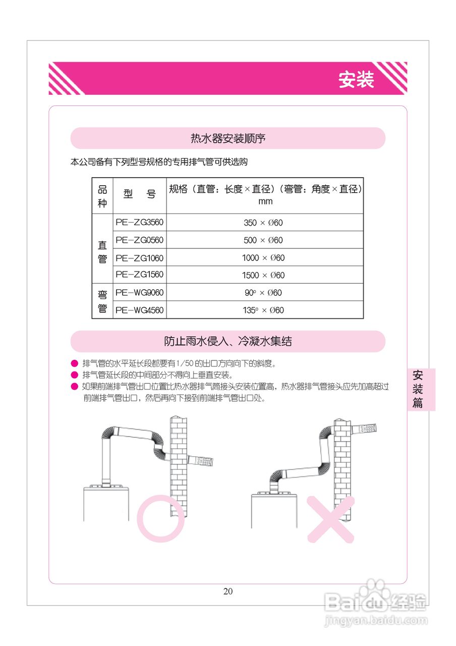 林内热水器JSQ26-A型使用说明:[3]