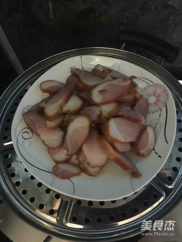 青蒜炒腊肉 [ 超简单 ]