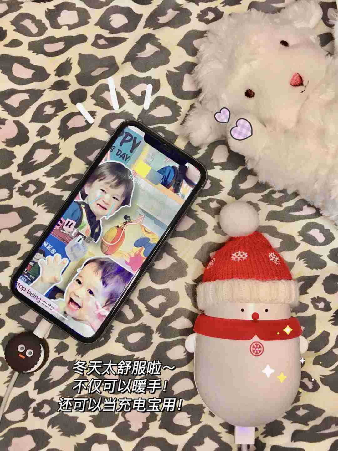 怕冷星人必备好物——雪人暖手宝