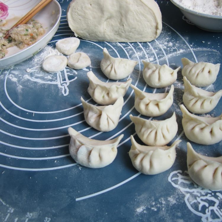 猪肉白菜馅饺子的做法，第一次见婆婆的法宝！