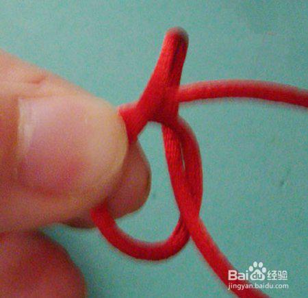 红绳手链的简单编法