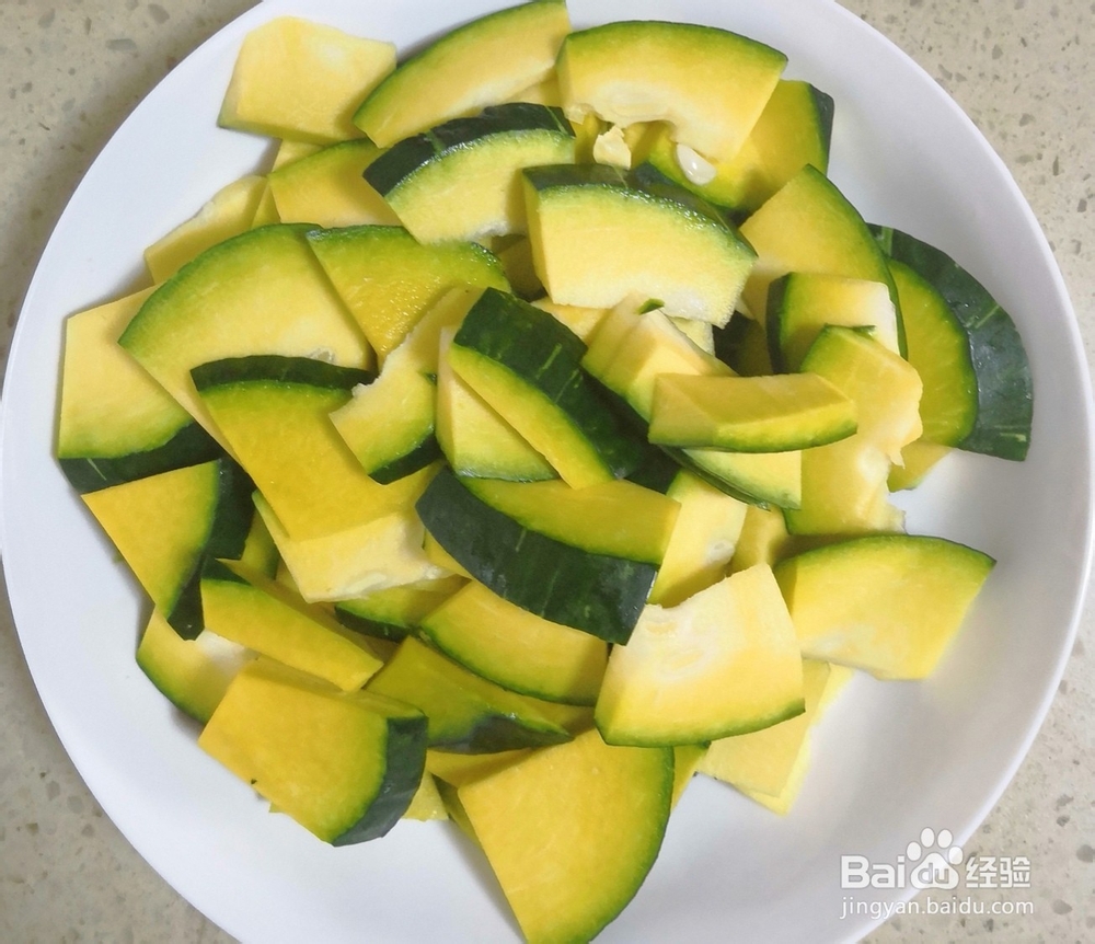 肉片青南瓜的做法
