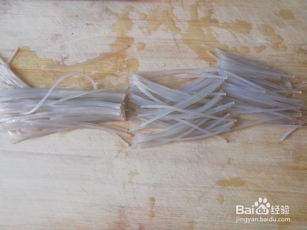 新手适合做的包菜炒粉