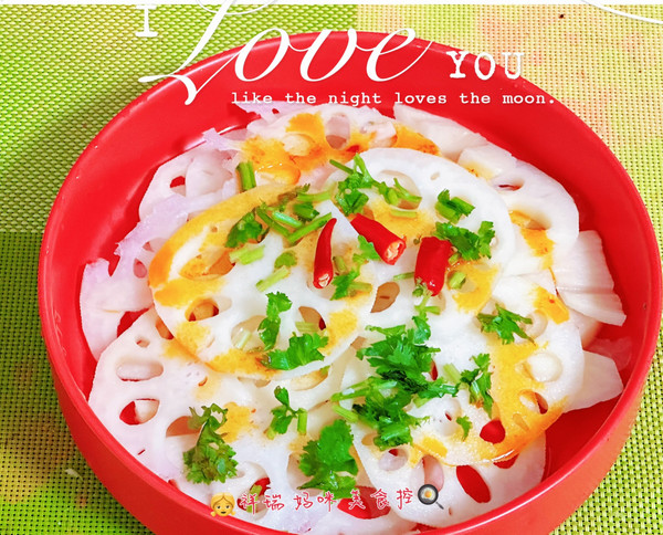 味达美风味凉拌藕让家人爱上吃饭