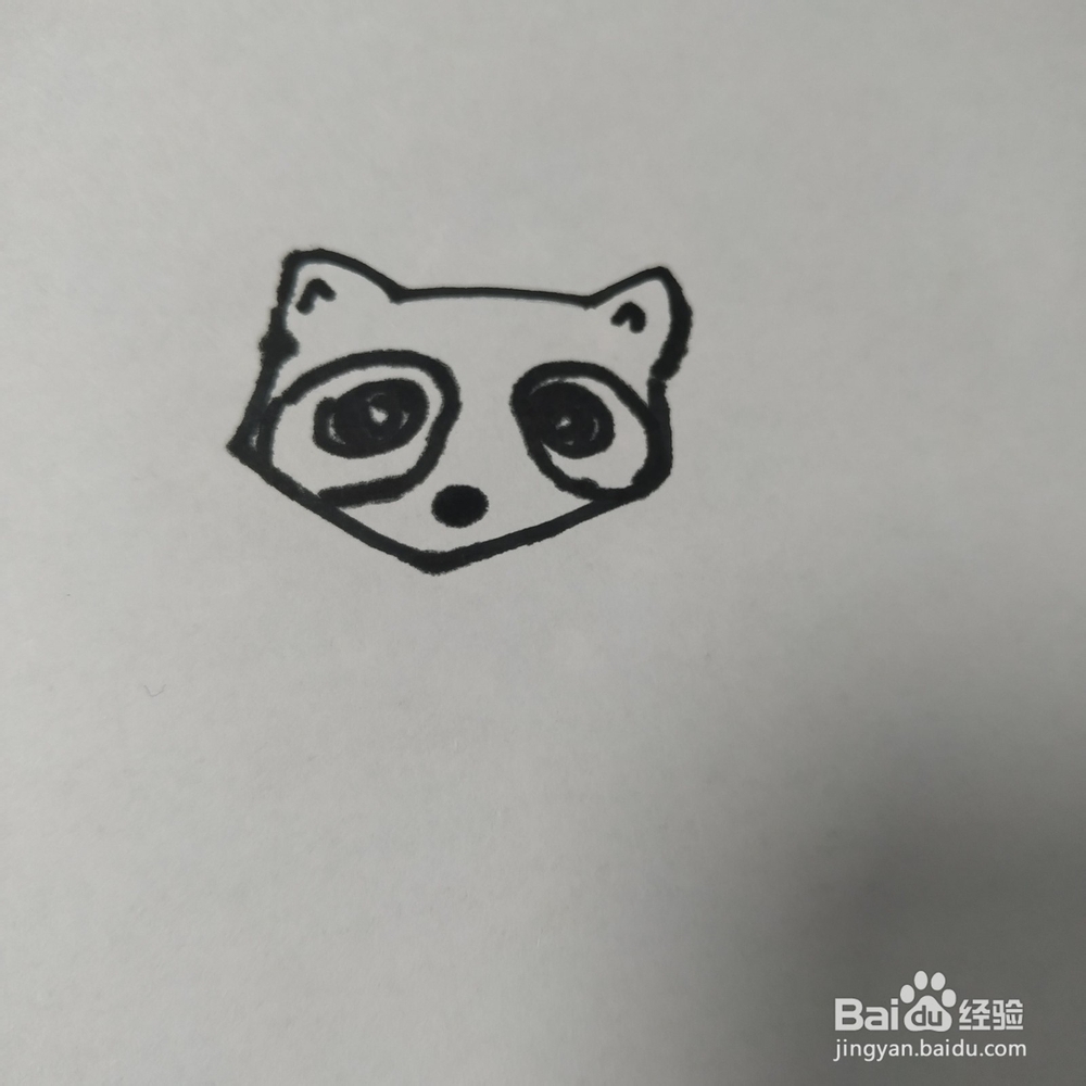 怎么画浣熊的儿童画?浣熊的儿童画怎么画呢?