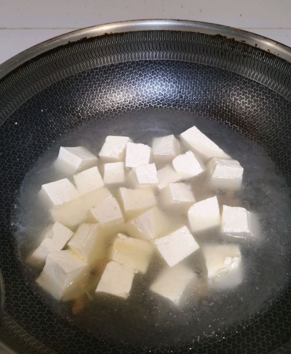 海米乌塌菜豆腐汤