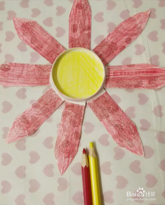 纸杯菊花制作方法