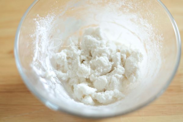 小白兔豆沙汤圆