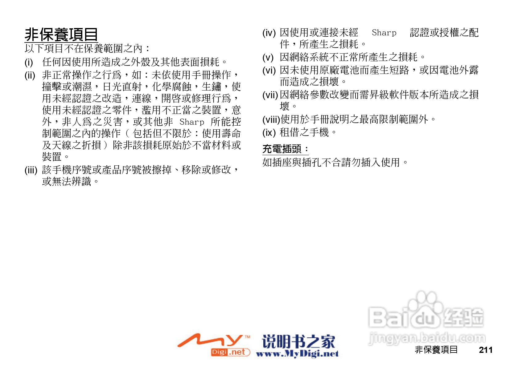 夏普GX-31手机使用说明书:[22]