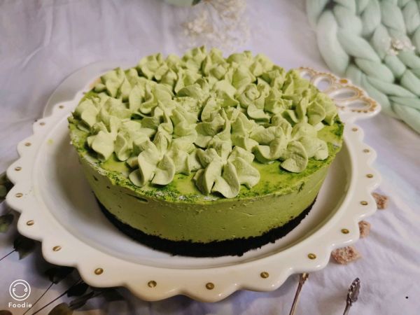 抹茶冻芝士蛋糕