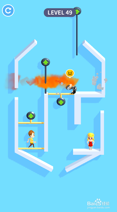 Tap Tap Rescue的第49关怎样通关