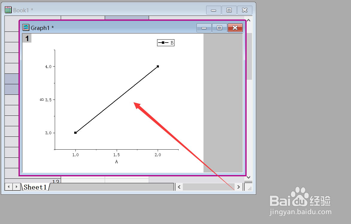 Origin怎么修改曲线的宽度