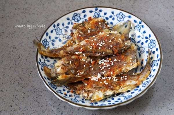 椒盐照烧小黄鱼