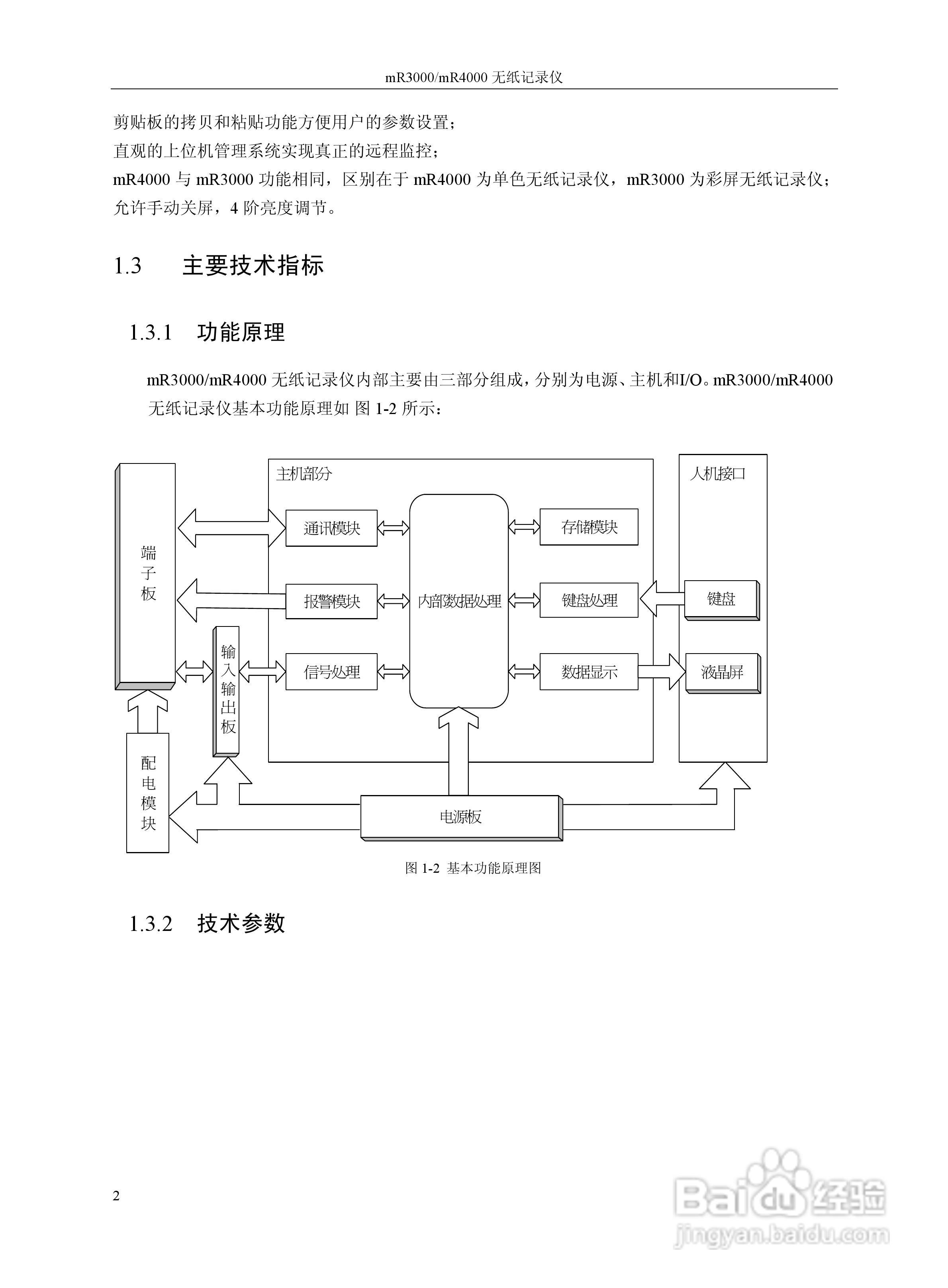 志禾工业MR3000/4000记录器操作手册:[2]