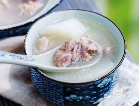 家庭自制山药炖羊肉汤