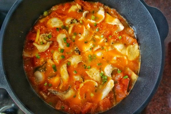 开胃营养补脑番茄鱼片