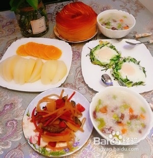 快手豇豆牛肉粥